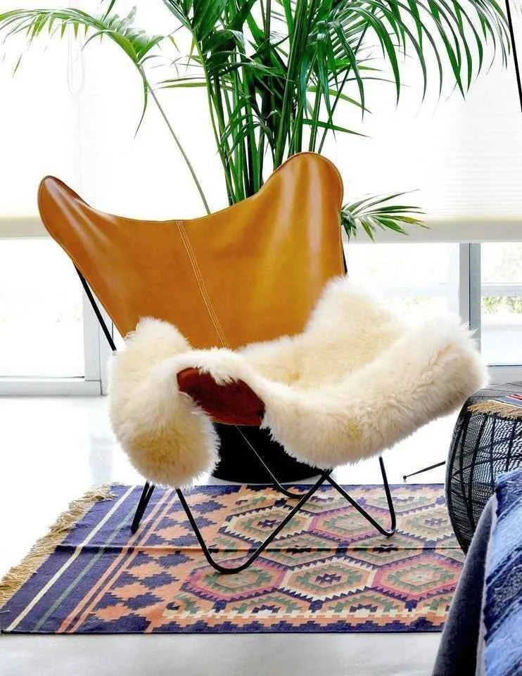 Rustica Butterfly Chair (100% Genuine Leather)