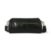 Buffalo Leather woman clutch bag (Black)